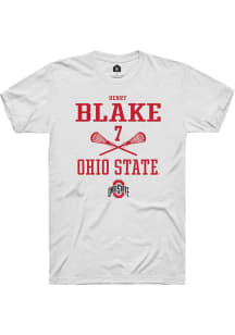 Henry Blake White Ohio State Buckeyes NIL Sport Icon Short Sleeve T Shirt