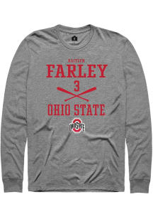 Kaitlyn Farley Rally Mens Graphite Ohio State Buckeyes NIL Sport Icon Tee