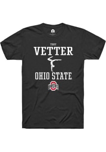 Tory Vetter Black Ohio State Buckeyes NIL Sport Icon Short Sleeve T Shirt
