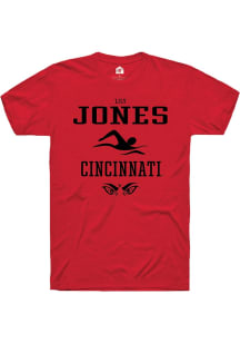 Lily Jones  Cincinnati Bearcats Red Rally NIL Sport Icon Short Sleeve T Shirt