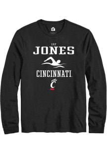 Lily Jones  Cincinnati Bearcats Black Rally NIL Sport Icon Long Sleeve T Shirt