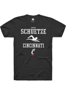 Sophie Schuetze  Cincinnati Bearcats Black Rally NIL Sport Icon Short Sleeve T Shirt