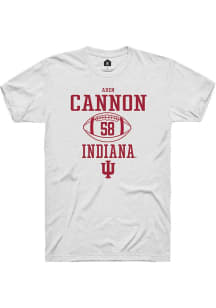 Aden Cannon White Indiana Hoosiers NIL Sport Icon Short Sleeve T Shirt