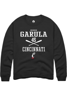 Brenden Garula  Rally Cincinnati Bearcats Mens Red NIL Sport Icon Long Sleeve Crew Sweatshirt