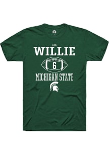 Ade Willie Green Michigan State Spartans NIL Sport Icon Short Sleeve T Shirt