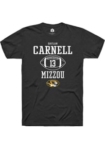 Daylan Carnell  Missouri Tigers Black Rally NIL Sport Icon Short Sleeve T Shirt