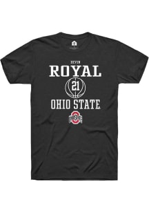 Devin Royal Black Ohio State Buckeyes NIL Sport Icon Short Sleeve T Shirt