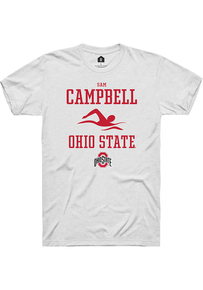 Sam Campbell Ohio State Buckeyes Rally NIL Sport Icon Short Sleeve T Shirt