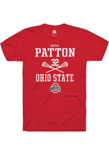 Sophie Patton  Ohio State Buckeyes Red Rally NIL Sport Icon Short Sleeve T Shirt