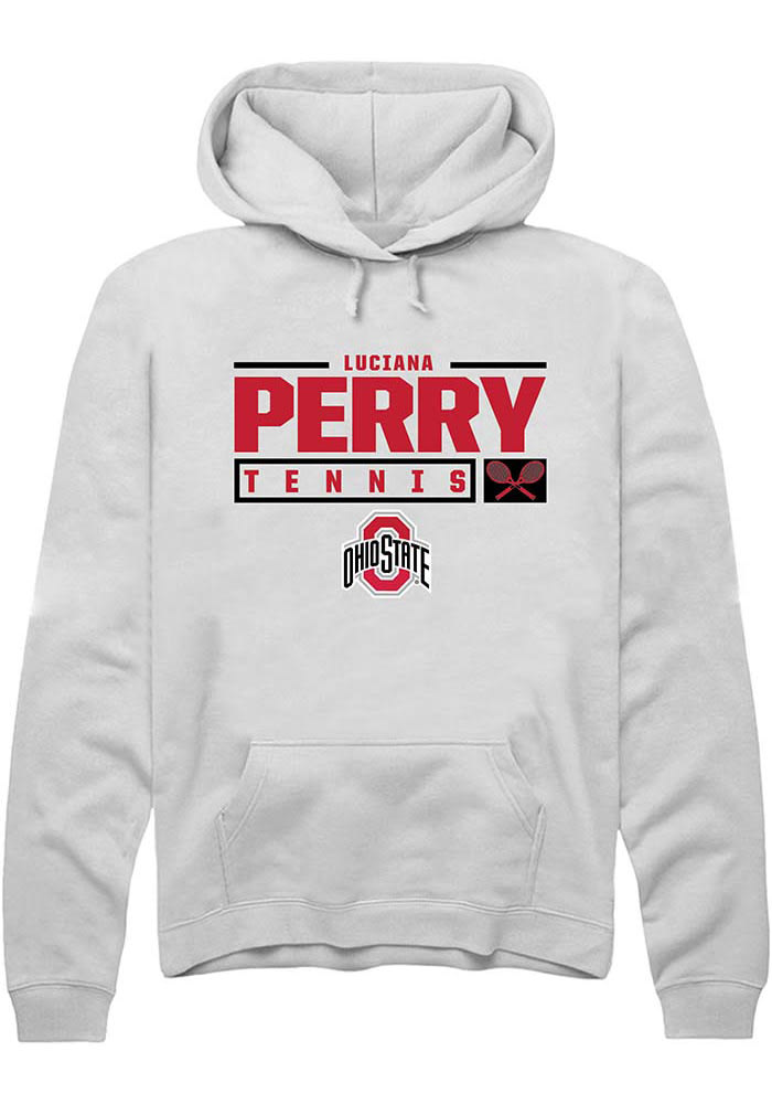 Luciana Perry Rally Ohio State Buckeyes Mens NIL Stacked Box Long Sleeve Hoodie