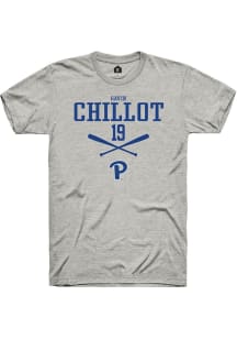 Gavin Chillot Ash Pitt Panthers NIL Sport Icon Short Sleeve T Shirt