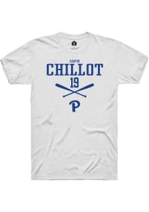 Gavin Chillot White Pitt Panthers NIL Sport Icon Short Sleeve T Shirt