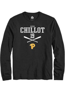 Gavin Chillot Rally Mens Black Pitt Panthers NIL Sport Icon Tee