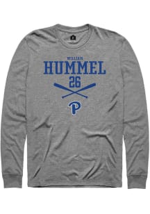 William Hummel Rally Mens Graphite Pitt Panthers NIL Sport Icon Tee