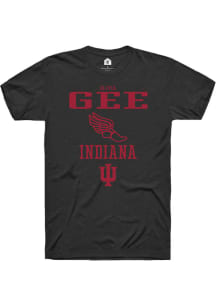 Olivia Gee Black Indiana Hoosiers NIL Sport Icon Short Sleeve T Shirt