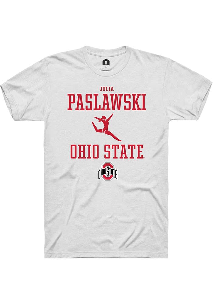 Julia Paslawski Ohio State Buckeyes Rally NIL Sport Icon Short Sleeve T Shirt