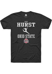 Kara Hurst Black Ohio State Buckeyes NIL Sport Icon Short Sleeve T Shirt