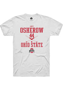 Lucy Osherow  Ohio State Buckeyes White Rally NIL Sport Icon Short Sleeve T Shirt