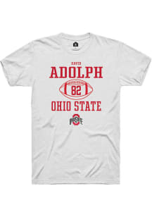 David Adolph White Ohio State Buckeyes NIL Sport Icon Short Sleeve T Shirt