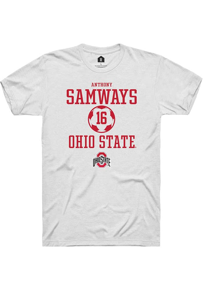 Anthony Samways Ohio State Buckeyes Rally NIL Sport Icon Short Sleeve T Shirt