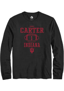 Andre Carter  Indiana Hoosiers Black Rally NIL Sport Icon Long Sleeve T Shirt