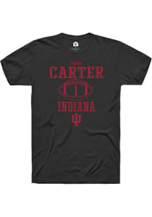 Andre Carter  Indiana Hoosiers Black Rally NIL Sport Icon Short Sleeve T Shirt