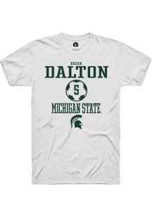 Regan Dalton  Michigan State Spartans White Rally NIL Sport Icon Short Sleeve T Shirt
