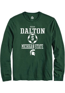 Regan Dalton  Michigan State Spartans Green Rally NIL Sport Icon Long Sleeve T Shirt