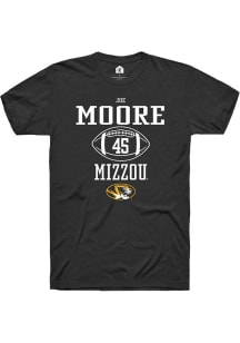 Joe Moore  Missouri Tigers Black Rally NIL Sport Icon Short Sleeve T Shirt