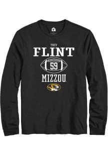 Trey Flint  Missouri Tigers Black Rally NIL Sport Icon Long Sleeve T Shirt