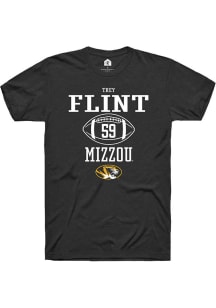 Trey Flint  Missouri Tigers Black Rally NIL Sport Icon Short Sleeve T Shirt