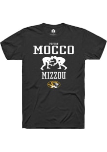 Peyton Mocco  Missouri Tigers Black Rally NIL Sport Icon Short Sleeve T Shirt