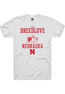 Lani Breedlove White Nebraska Cornhuskers NIL Sport Icon Short Sleeve T Shirt