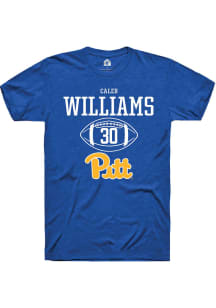 Caleb Williams  Pitt Panthers Blue Rally NIL Sport Icon Short Sleeve T Shirt