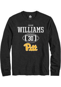 Caleb Williams  Pitt Panthers Black Rally NIL Sport Icon Long Sleeve T Shirt
