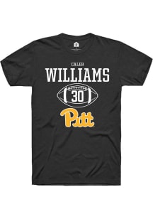 Caleb Williams  Pitt Panthers Black Rally NIL Sport Icon Short Sleeve T Shirt