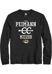 Trevor Peimann  Missouri Tigers Black Rally NIL Sport Icon Long Sleeve T Shirt