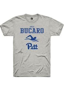 Emily Bucaro Ash Pitt Panthers NIL Sport Icon Short Sleeve T Shirt