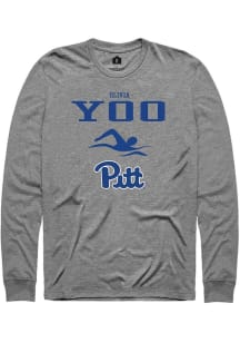 Olivia Yoo Rally Mens Graphite Pitt Panthers NIL Sport Icon Tee