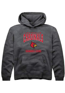 Rally Louisville Cardinals Youth Charcoal Swimming &amp; Diving Long Sleeve Hoodie