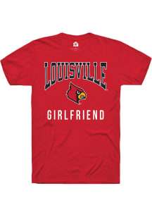 Rally Louisville Cardinals Red Girlfriend Short Sleeve T Shirt