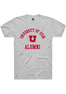 Rally Utah Utes White Alumni Arch Short Sleeve T Shirt