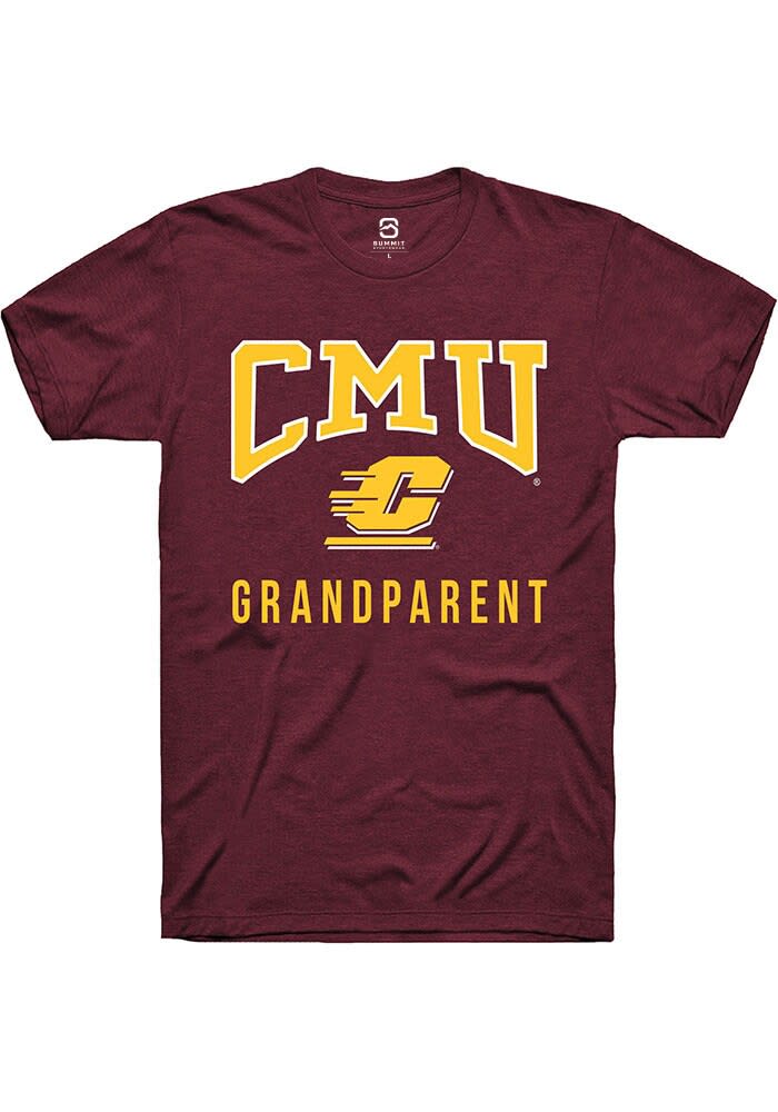 michigan、Pennsylvaniaシャツ Summit Sportswear Central Michigan Chippewas MAROON