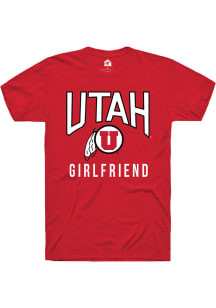 Rally Utah Utes Red Girlfriend Short Sleeve T Shirt