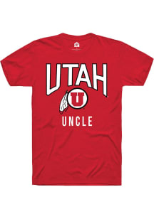 Rally Utah Utes Cardinal Uncle Short Sleeve T Shirt