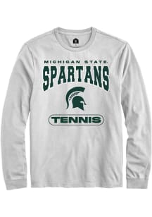 Mens Michigan State Spartans White Rally Tennis Tee