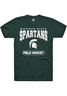 Michigan State Spartans Green Rally Field Hockey Short Sleeve T Shirt