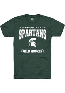 Michigan State Spartans Green Rally Field Hockey Short Sleeve T Shirt