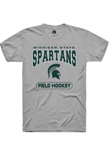 Michigan State Spartans Grey Rally Field Hockey Short Sleeve T Shirt