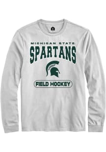 Mens Michigan State Spartans White Rally Field Hockey Tee